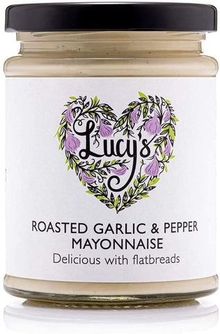 Lucys Dressings Garlic & Black Pepper Mayonnaise 240g