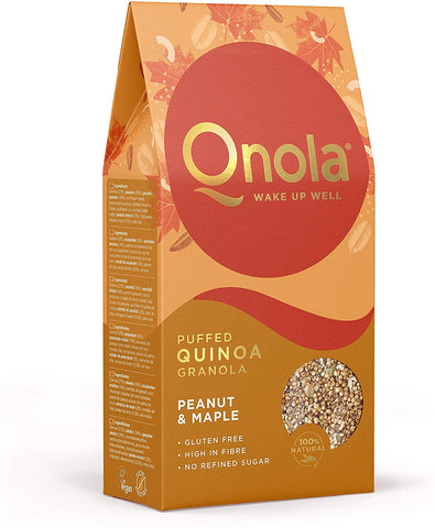 Qnola Peanut & Maple Granola 250g
