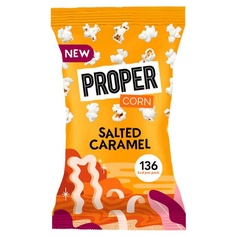 Propercorn Salted Caramel Popcorn 28g (Pack of 24)