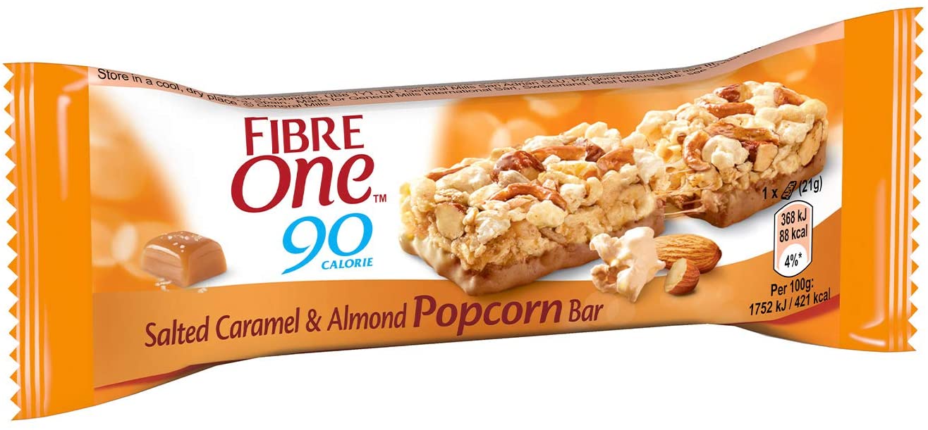 Proper Salted Caramel & Almond Popcorn Bar 26g