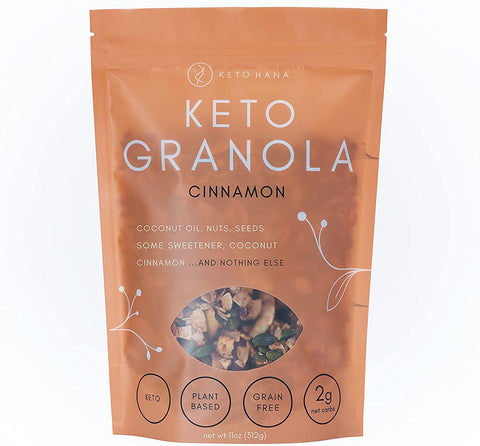 Keto Friendly Granola - Cinnamon 300g