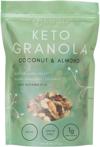 Keto Friendly Granola - Coconut & Almond 300g