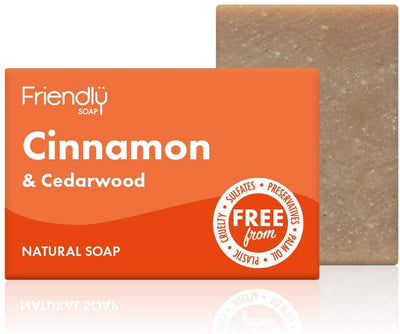 Friendly Soap Cinnamon & Cedarwood Soap Bar