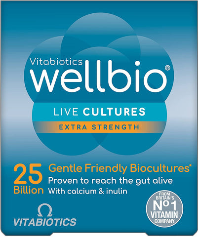 Vitabiotics Wellbio 25 Billion Extra Strength Capsules 30s