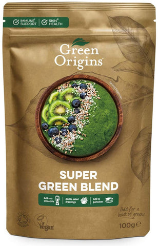 Green Origins Organic Super Green Blend  100g