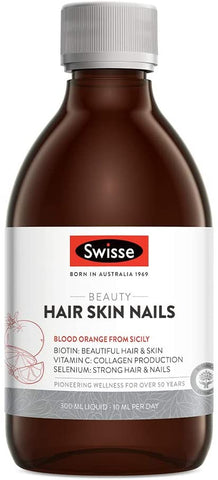 Swisse Beauty Hair Skin Nails Liquid 300ml