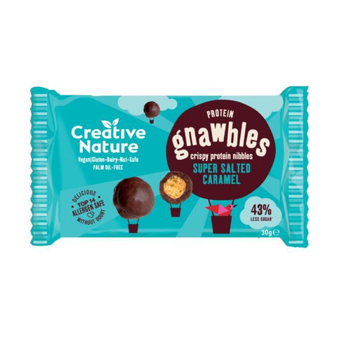Creative Nature Super Salted Caramel Gnawbles 75g (Pack of 6)