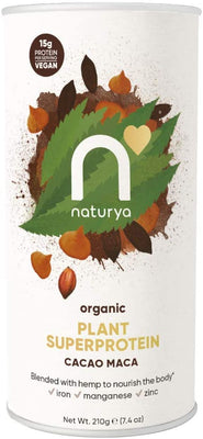 Naturya Organic Plant Superprotein - Cacao Maca 210g
