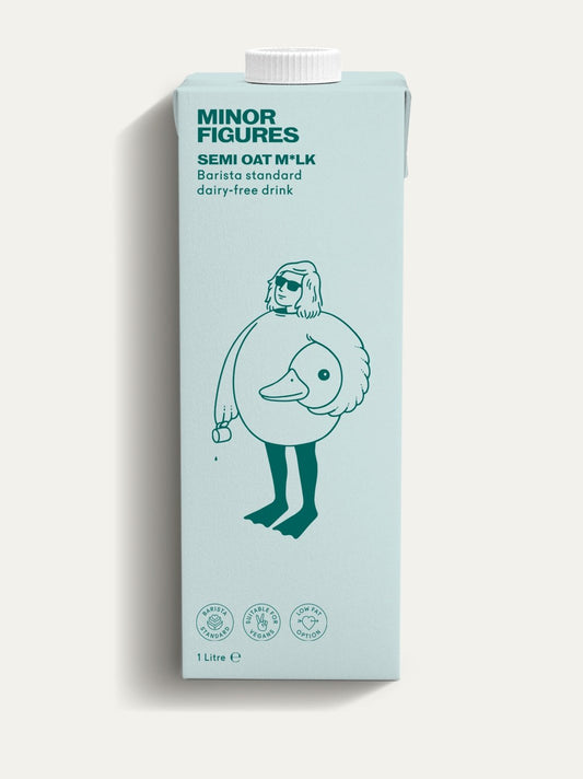 Minor Figures Barista Semi Oat M*lk 1Ltr (Pack of 6)