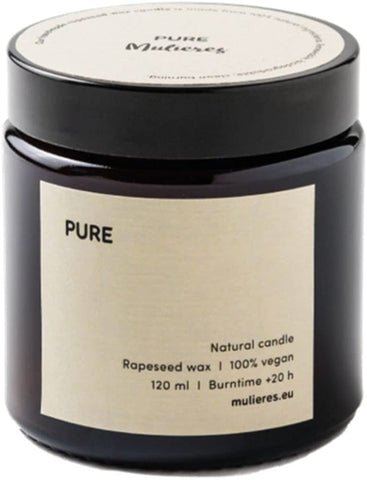 Mulieres Natural Candle - Pure 120ml