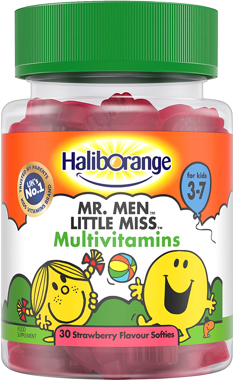 Haliborange Multivitamin Mr Happy Strawberry Softies 30s