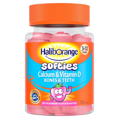Haliborange Calcium & Vitamin D Strawberry Softies 30s