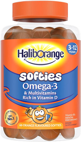 Haliborange Omega 3 Orange Softies 60s