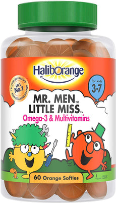 Haliborange Omega 3 Mr Inventor Orange Softies 60s