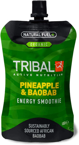 Tribal Nutrition Energy Smoothie - Pineapple & Baobab 100g (Pack of 6)