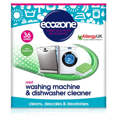 Ecozone Wash Machine & Dishw Cleaner - Mint