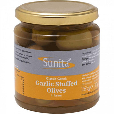 Sunita Olives Garlic Stuffed 265g
