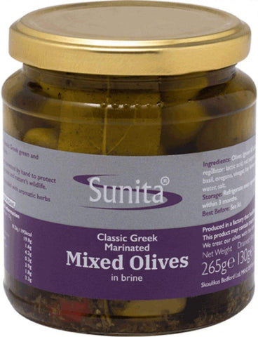 Sunita Olives Marinated Mixed 265g