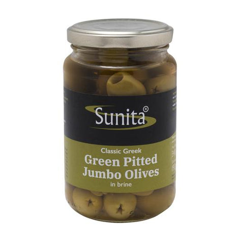 Sunita Olives Pitted Green 340g