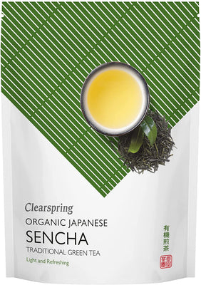 Clearspring Organic Japanese Loose Sencha Green Tea 90g