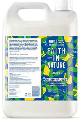 Faith In Nature Washing Up Liquid 5Ltr