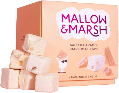 Mallow & Marsh Salted Caramel Marshmallow Gift Box 169g (Pack of 4)