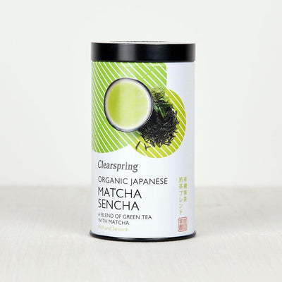 Clearspring Organic Japanese Matcha Sencha Green Tea & Matcha 85g