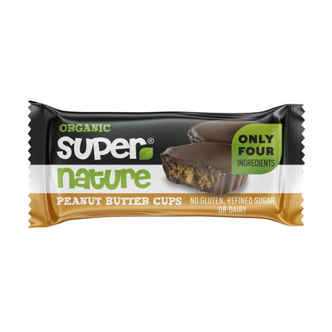 Supernature Peanut Butter Cups 40g (Pack of 12)