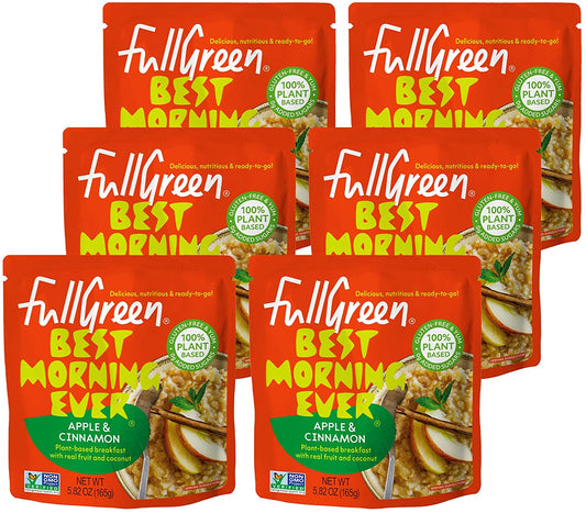 Fullgreen Best Morning Ever Apple & Cinnamon 165g (Pack of 6)