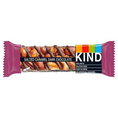 Kind Bars Salted Caramel & Dark Chocolate Bar 40g (Pack of 12)
