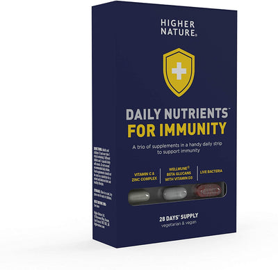 Higher NatureDaily Nutrients for Immunity 28 Day's Supply