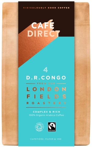 Cafe Direct Roast & Ground Coffee - London Fields Congo 200g
