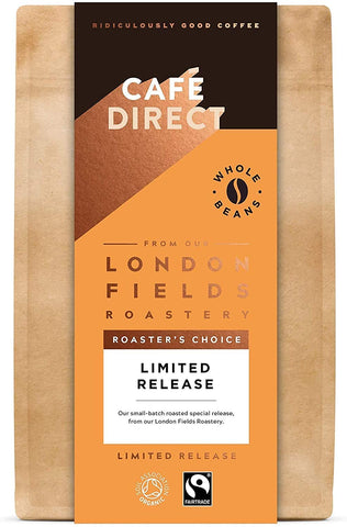 Cafe Direct Whole Bean - Organic London Fields Roasters 200g