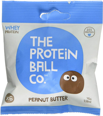 Protein Ball Co Peanut Butter Protein + Vitamin Balls 45g (Pack of 10)