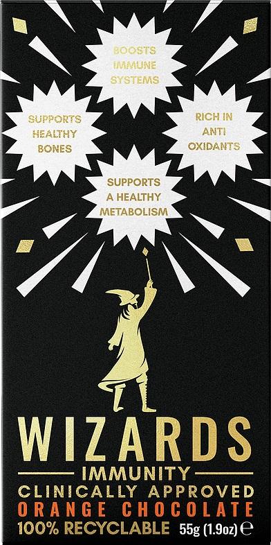 Wizards Orange Immunity Chocolate (55g x 12)