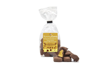 YummyComb Peanut Butter Milk Chocolate Grab bag (80g x 12)
