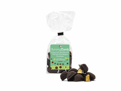 YummyComb 70% Dark Mint Chocolate Grab bag (80g x 12)
