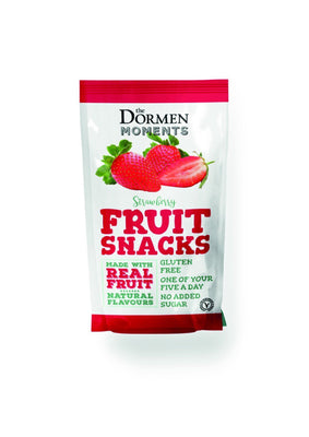 Dormens Strawberry Fruit Snack 40g (Pack of 18)