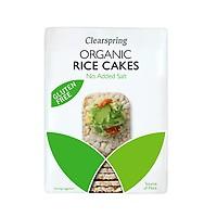 Clearspring Organic No Added Salt Brown Rice Cakes 120g (Pack of 6)