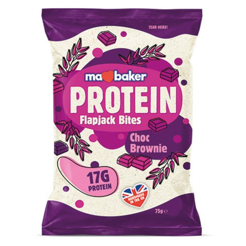 Ma Baker Protein Bites - Chocolate Brownie 75g (Pack of 8)