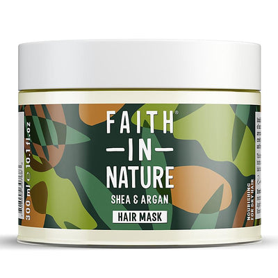 Faith In Nature Shea & Argan Nourishing Hair Mask 300ml
