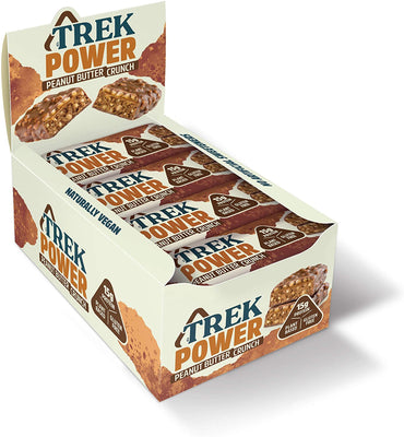 Trek Power Peanut Butter Crunch 55g (Pack of 16)
