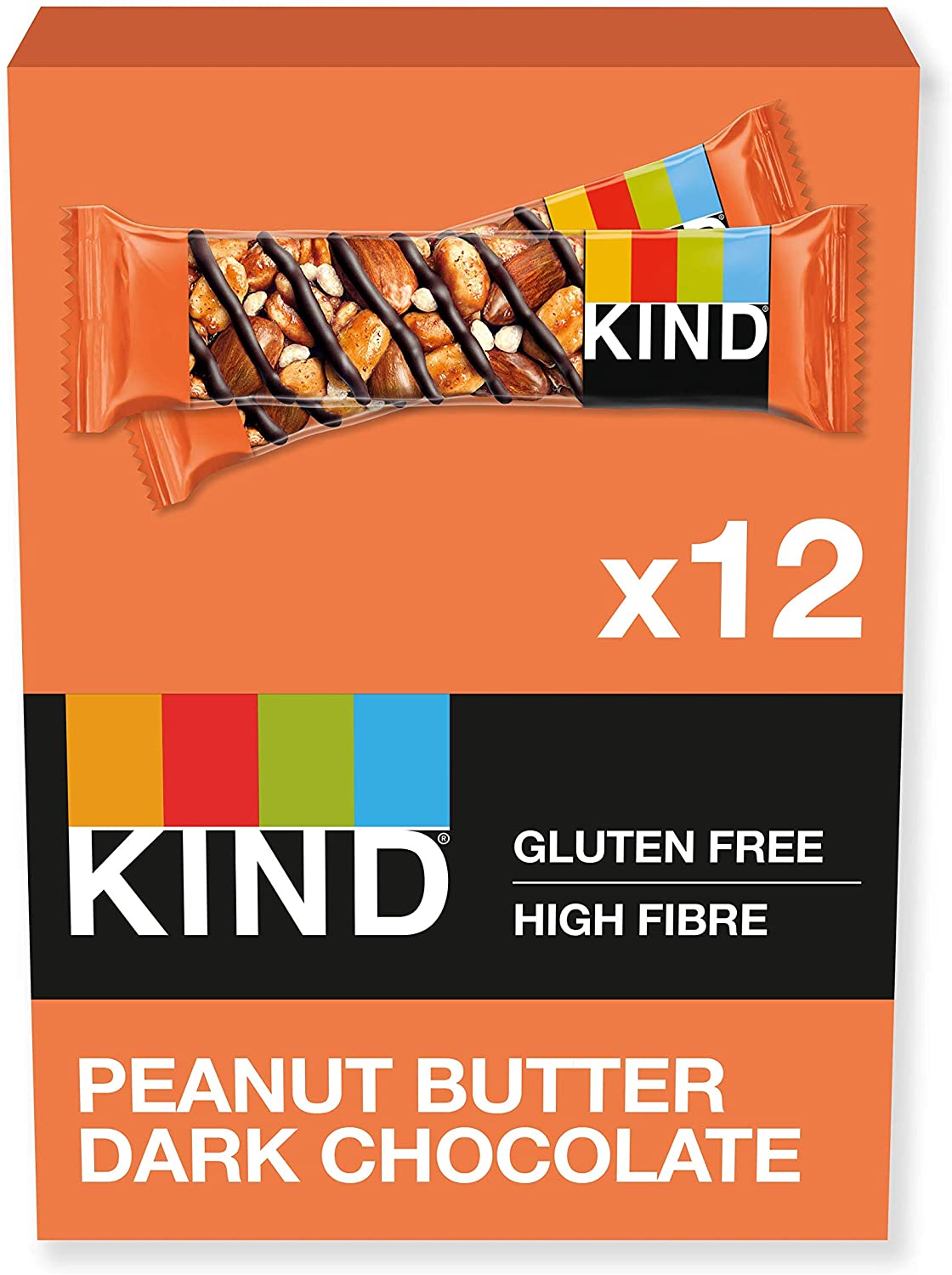 Kind Bars Peanut Butter & Dark Chocolate Multipack (10 x (3 x 30g)