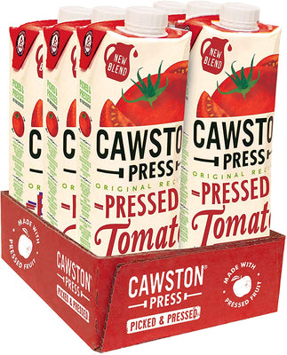 Cawston Pressed Tomato Juice 1Ltr (Pack of 6)