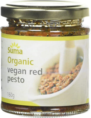 Suma Red Pesto - Vegan 160g (Pack of 6)