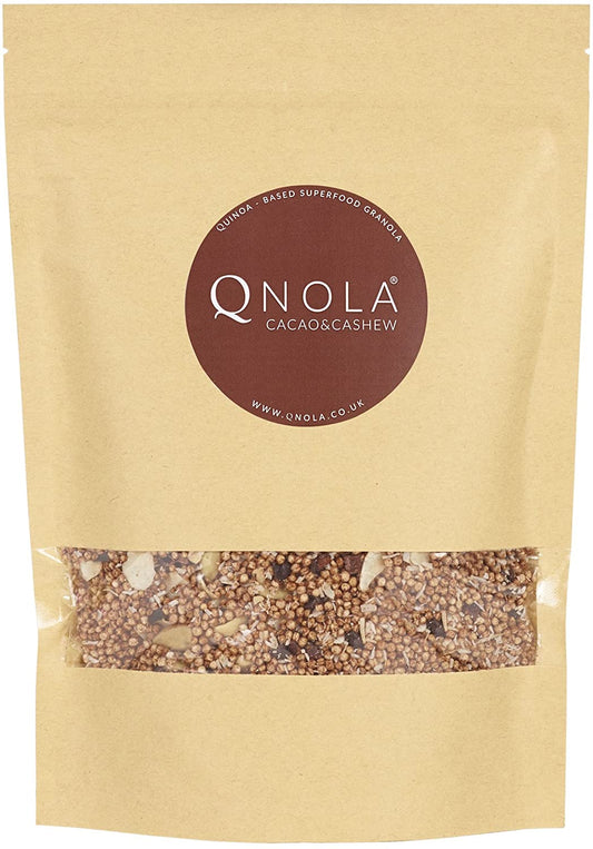 Qnola Cacao & Cashew Granola 250g