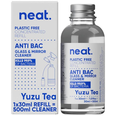 Neat Clean Concentrate - Antibac Glass Cleaner Yuzu Tea 30ml