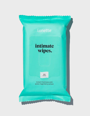 Lunette Intimate Wipes 50s