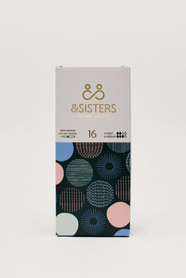 &Sisters Mixed Eco-Applicator Tampons 16s