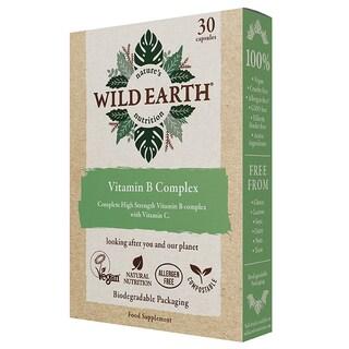 Wild Earth Vitamin B Complex 30 Capsules
